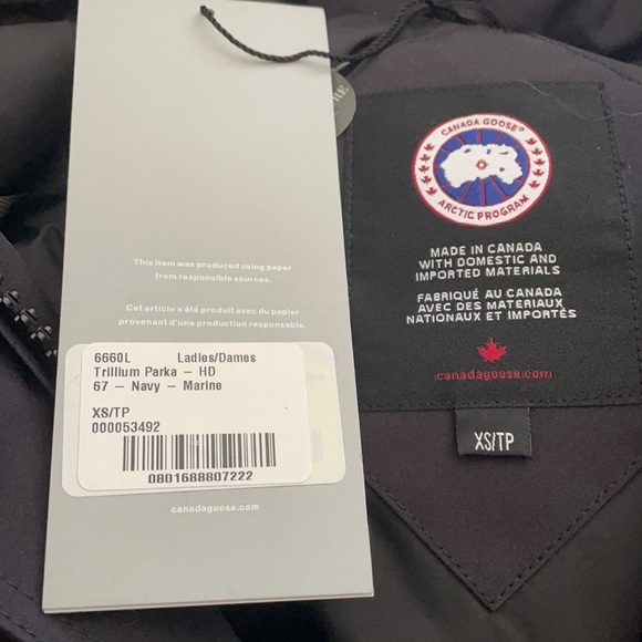 Canada Goose Trillium Parka with Fur Hood - Picture 3 of 4